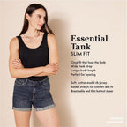 Amazon Essentials Women's Slim-Fit Scoop Neck Tank Top, Pack of 2, Beige/Dusted Pearl, Large