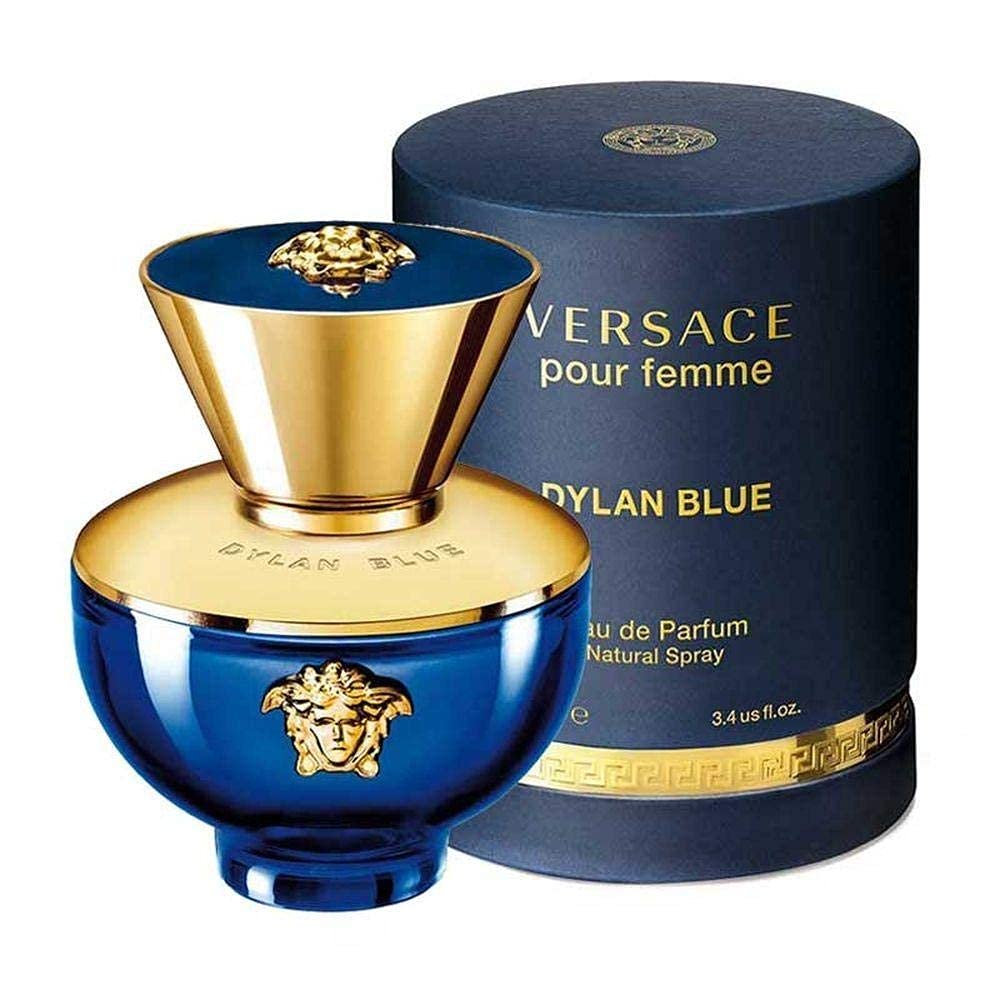 Versace Dylan Blue Pour Femme 3.4 Oz Eau De Parfum Spray