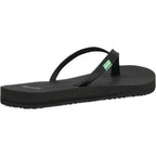 Sanuk Yoga Spree 4 | Yoga Mat Footbed | Flip Flops For Women | Yoga Sandals For Women | Women'S Beach Sandals