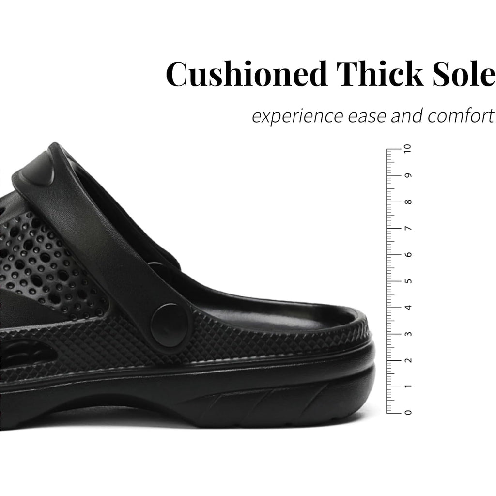 Sosowhlte Men'S Women'S Arch Support Clogs,Unisex Garden Shoes Comfortable Slip-On Outdoor Sandals Slippers For Beach Casual