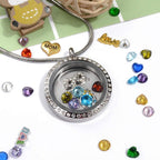 Veeshy Best Mom Mother Gift, Floating Charms Locket for Women