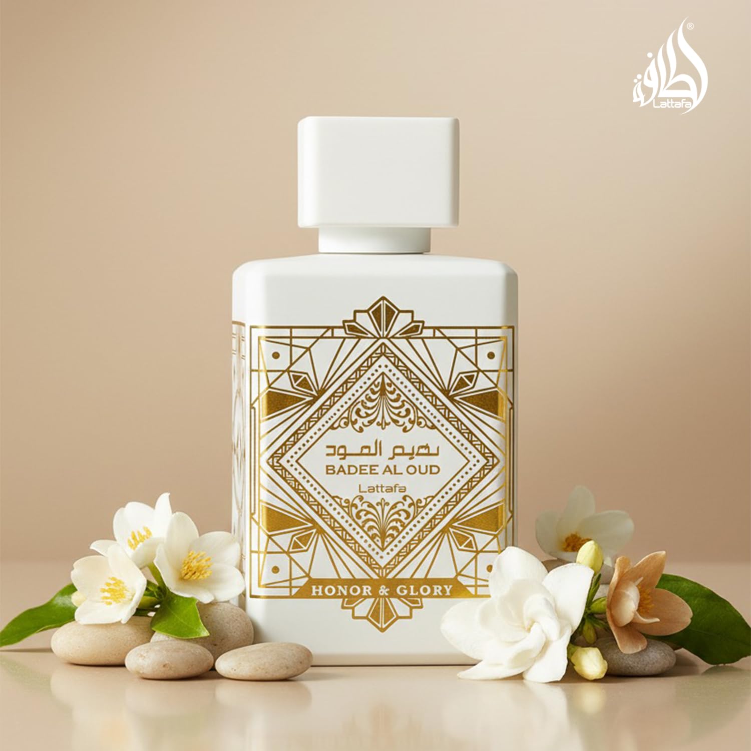 Lattafa Bade'e Al Oud Honor & Glory - Fruity, Vanilla, Warm Spicy, Woody - Eau de Parfum Long-Lasting Fragrance for Unisex, 3.40 Ounce / 100 ml | Unisex