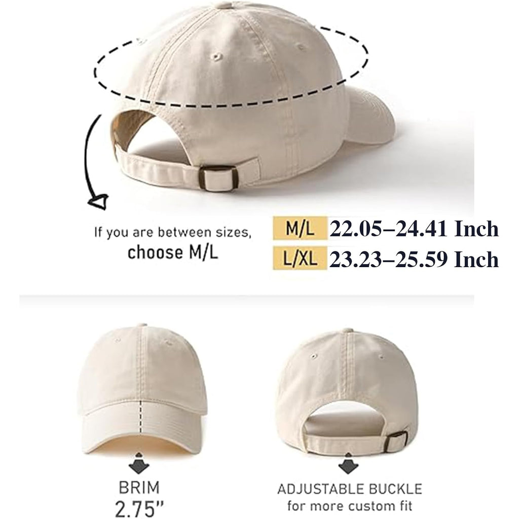 2 Packs Womens Baseball Caps Plain Baseball Hat Summer Sun Visor Hats Baseball Cap Men Adjustable Dad-Hat