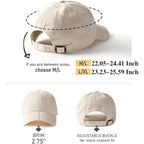 2 Packs Womens Baseball Caps Plain Baseball Hat Summer Sun Visor Hats Baseball Cap Men Adjustable Dad-Hat