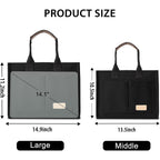 Gassda Canvas Tote Bag For Women Crossbody Work Purse With Pockets Top Handle Handbag Satchel Bags For Travel Nurse Teacher