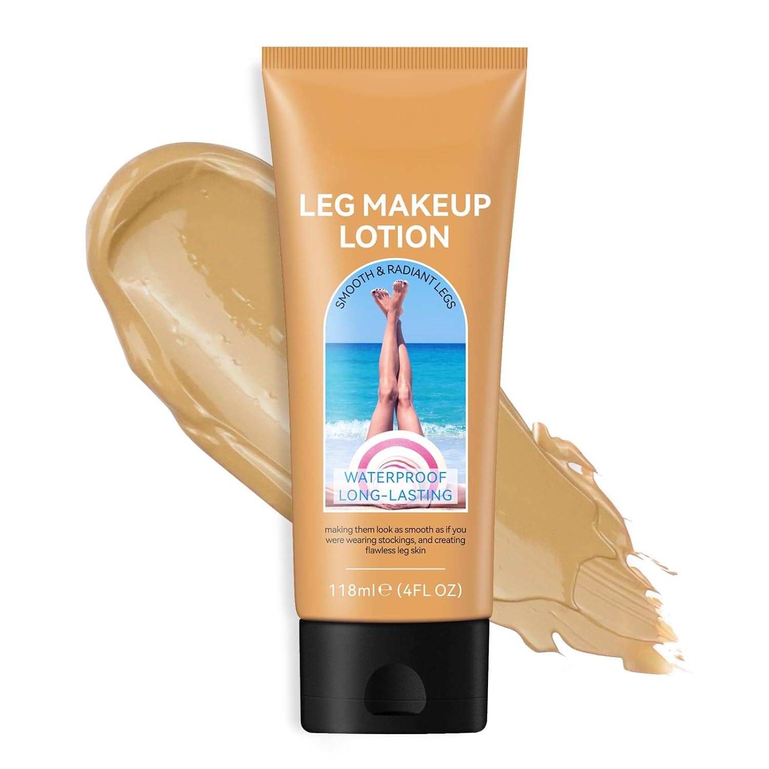 Leg Makeup Waterproof No Transfer, Tattoo Cover Up Makeup Waterproof, Leg Vein Cover up makeup for Varicose Veins, Long Last Body Foundation