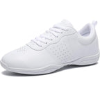 Cheer Shoes Girls White Dance Shoes Youth Cheerleading Sports Training Athletic Comfortable Shoes Flats Girl