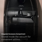 New Miele Guard M1 Parquet Xl Hard Floor Bagged Canister Vacuum Cleaner With High Suction Power, Designed For Special Care Of Hard Floors And Low-Pile Carpet, In Brilliant White