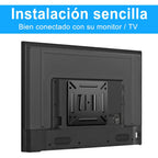 Tetvik Monitor Wall Mount Most 14-24“ Tvs Computer Universal Low Profile Rv Tv Wall Mount Vesa Up To 100X100Mm Max Weight 30Lbs Fits 15 19 20 22 23 Inch Camper Small Monitor Mount Bracket
