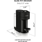 Nespresso Vertuo Next Coffee And Espresso Maker By De'Longhi, Matte Black