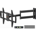 Elived Long Arm Tv Mount For Most 42-75 Inch Tvs, 32" Long Extension Arm Corner Tv Wall Mount, Articulating Wall Mount Tv Bracket Swivel And Tilt, Holds Up To 99 Lbs. Max Vesa 600X400Mm