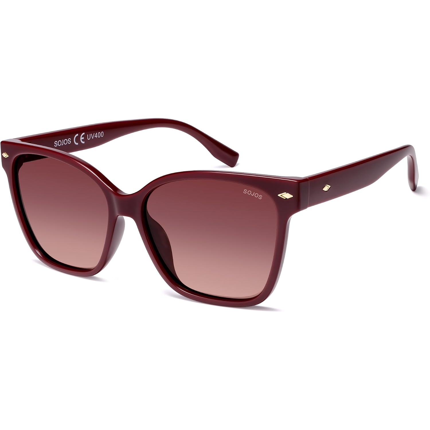 Sojos Trendy Square Oversized Polarized Sunglasses Women Sj2682 | Retro Womens Shade Sj2682