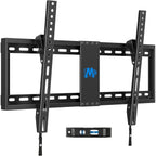 Mounting Dream TV Wall Mount for Most 37-75 Inch TVs up to 132lbs, Tilt TV Mount Fit 16", 18", 24" Studs, Max Vesa 600 x 400mm, Low Profile Flat Wall Mount TV Bracket, US-Based Customer Service