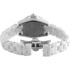 Peugeot Ceramic Wrist Watch With Sport Bezel Swarovski & Crystal Markers