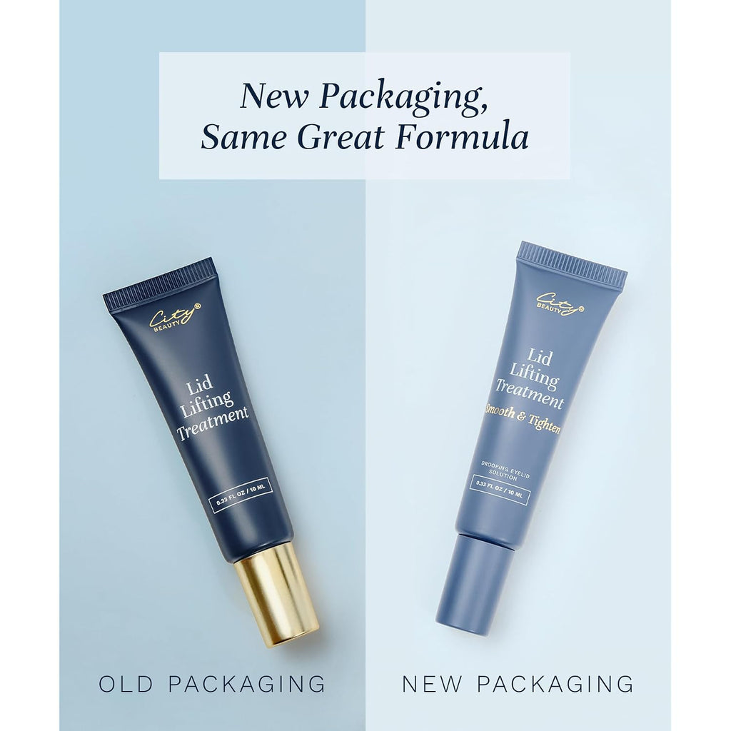 City Beauty Lid Lifting Formula – Eye Cream For Aging Eyelids – Instant Appearance Lift & Firming Support – Diamond Powder & Hawthorn Extract Blend