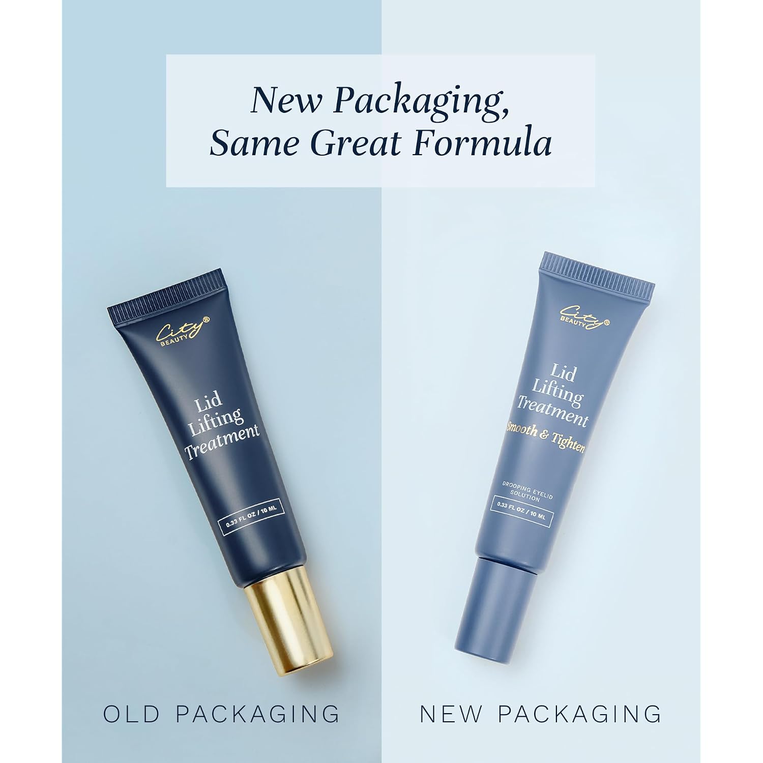 City Beauty Lid Lifting Formula – Eye Cream For Aging Eyelids – Instant Appearance Lift & Firming Support – Diamond Powder & Hawthorn Extract Blend