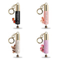 Pheromone Perfume For Women, Woody & Floral 4-Piece Keychain Set – Amber Noir, Saffron Rouge, Balboa Rosa & Santal Luxe, 30% High Conc, Long Lasting Roll-On, 0.2 Oz / 6 Ml Each