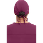 Cherokee Men And Women Scrub Cap With Adjustable Elastic Tie-Back Lightweight, Breathable No-Slip Unisex Surgical Cap - 2506