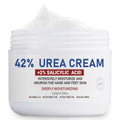 OUKEYA Urea Cream 42% plus Salicylic Acid 2% - Foot & Hand Cream to Moisturize, Soften & Smooth Dry, Cracked, Rough Skin on Heels, Knees & Elbows, 5.29 oz
