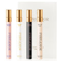 Pheromones Perfumes For Women, Long Lasting Skin Scent Fragrance Set, Amber Vanilla, Saffron Amber, Woody Citrus, Spicy Sandalwood, Body Chemistry Perfume Oil Travel Cologne For Day & Night