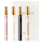 Pheromones Perfumes For Women, Long Lasting Skin Scent Fragrance Set, Amber Vanilla, Saffron Amber, Woody Citrus, Spicy Sandalwood, Body Chemistry Perfume Oil Travel Cologne For Day & Night