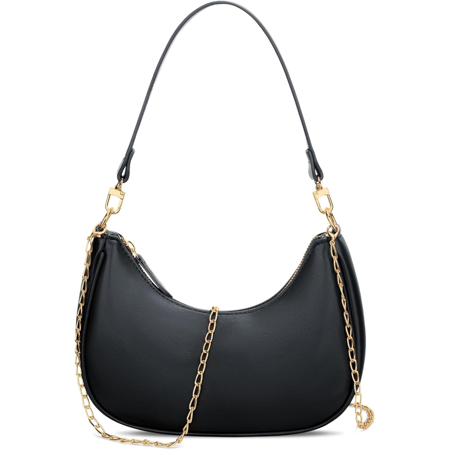 Kkxiu Shoulder Bag For Women Small Purse Cute Clutch Hobo Handbag Trendy Crescent Bag