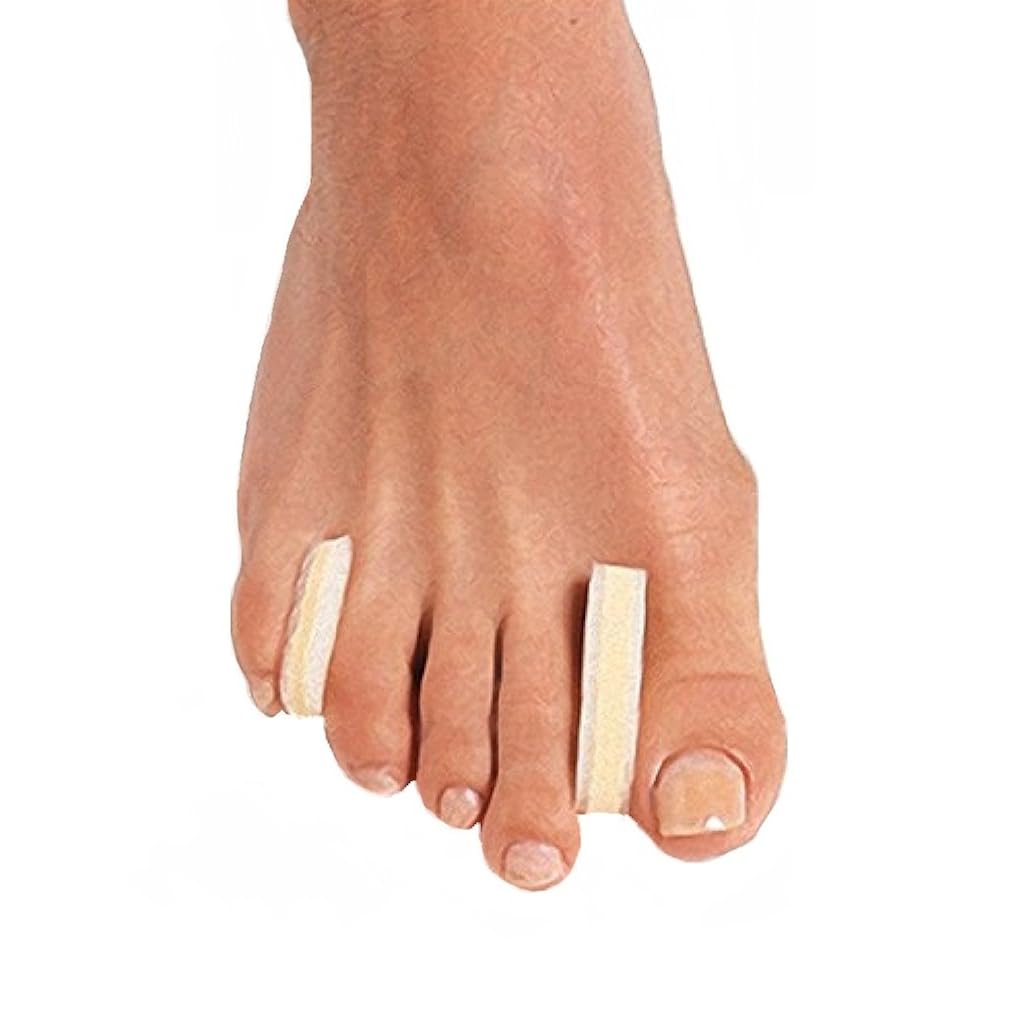 PediFix 3-Layer Toe Separators, Pack of 12 — Large