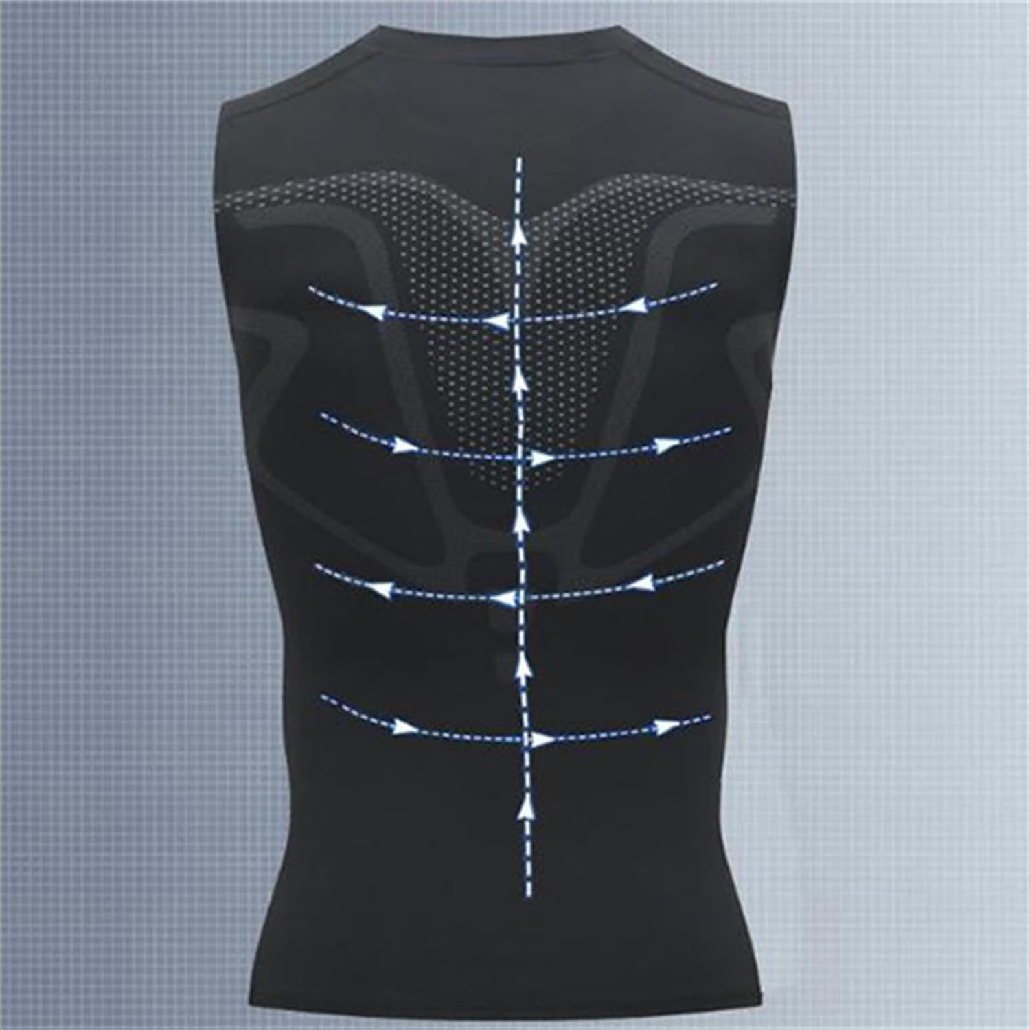 North Alpine Compression Vest, Compression Shirt Men, Version Sleeveless Vest, For Gym, Running