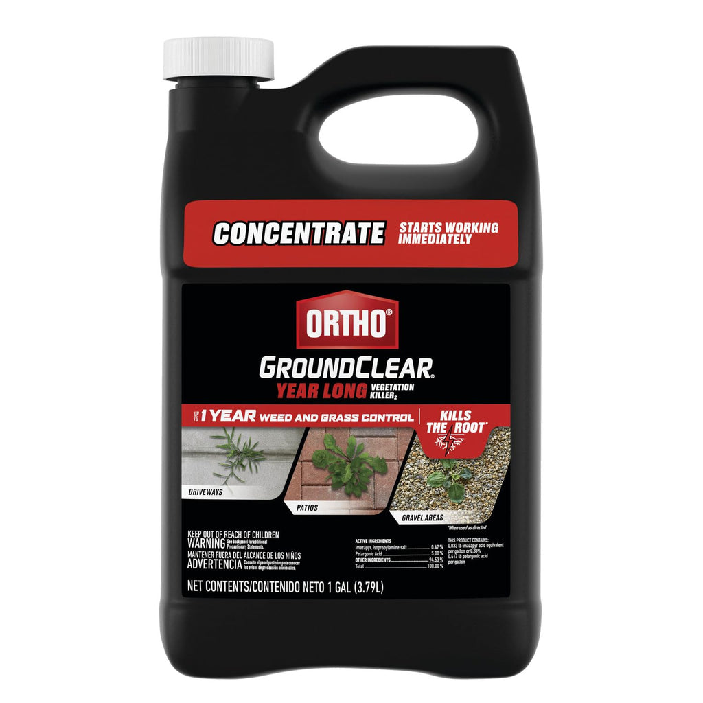 Ortho Groundclear Year Long Vegetation Killer2 Concentrate, 1 Gal. | Weed Killer Concentrate, Kills And Prevents Weeds Up To 1 Year