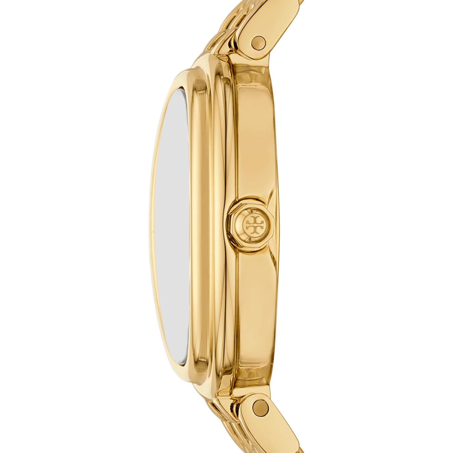 Tory Burch Women'S Oval Stainless Steel Two-Hand Watch