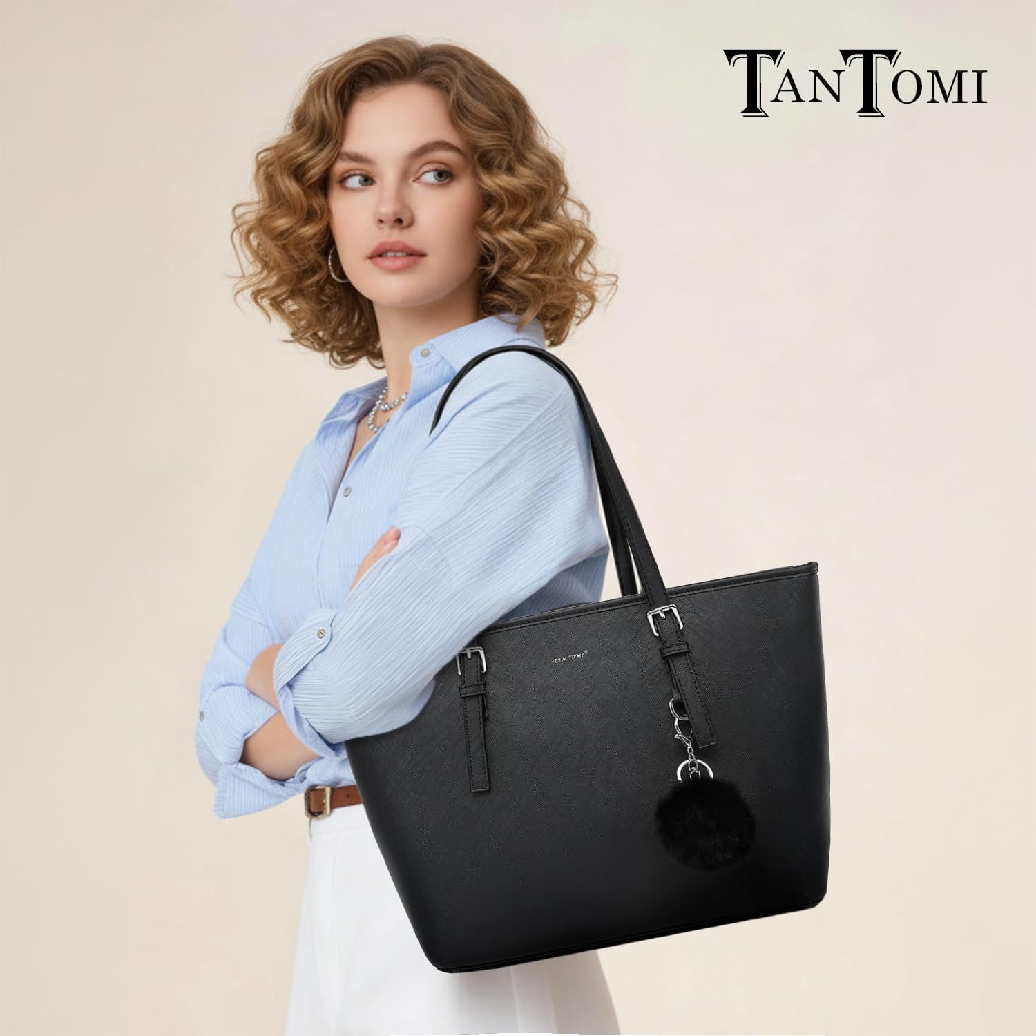 Tantomi Tote Bags For Women, Handbags And Womens Purses Shoulder Purse Set For Travel Work