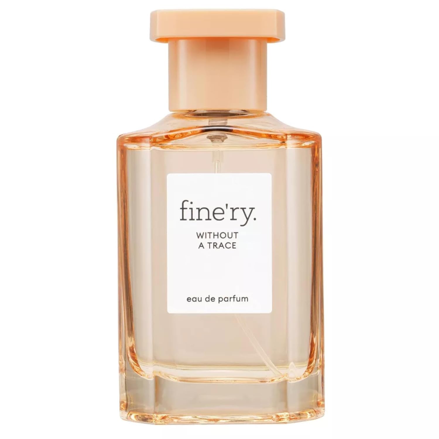 Fine'ry Floral Skin Musk Perfume - Without a Trace, for Women & Girls - Orange Neroli Blossom, Cedarwood & Suede Musk - Full Size Long-Lasting Hair & Body Cologne Parfum Fragrance (60mL)