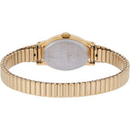 Timex Women'S Cavatina Watch - Tpearl Dial Gold-Tone Case