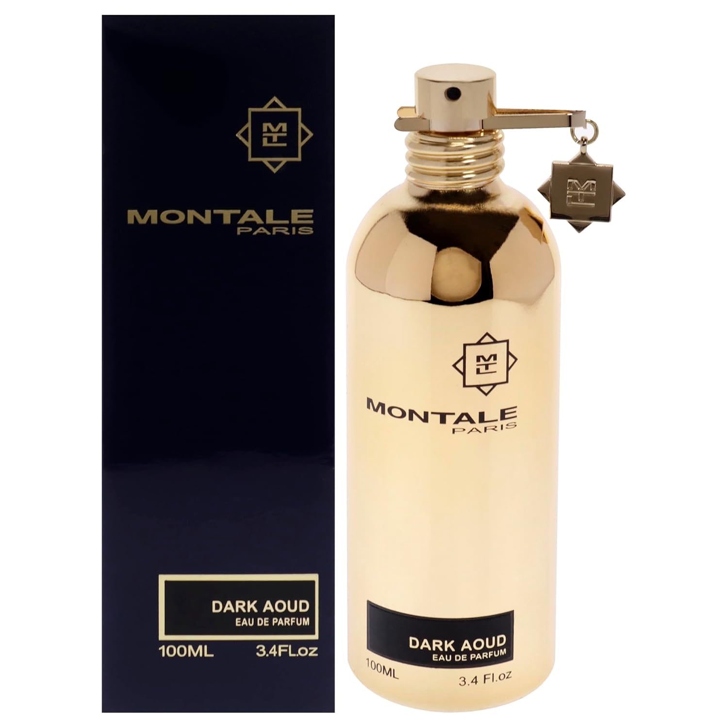 Montale Dark Aoud By Montale Eau De Parfum Spray (Unisex) 3.4 Oz For Men