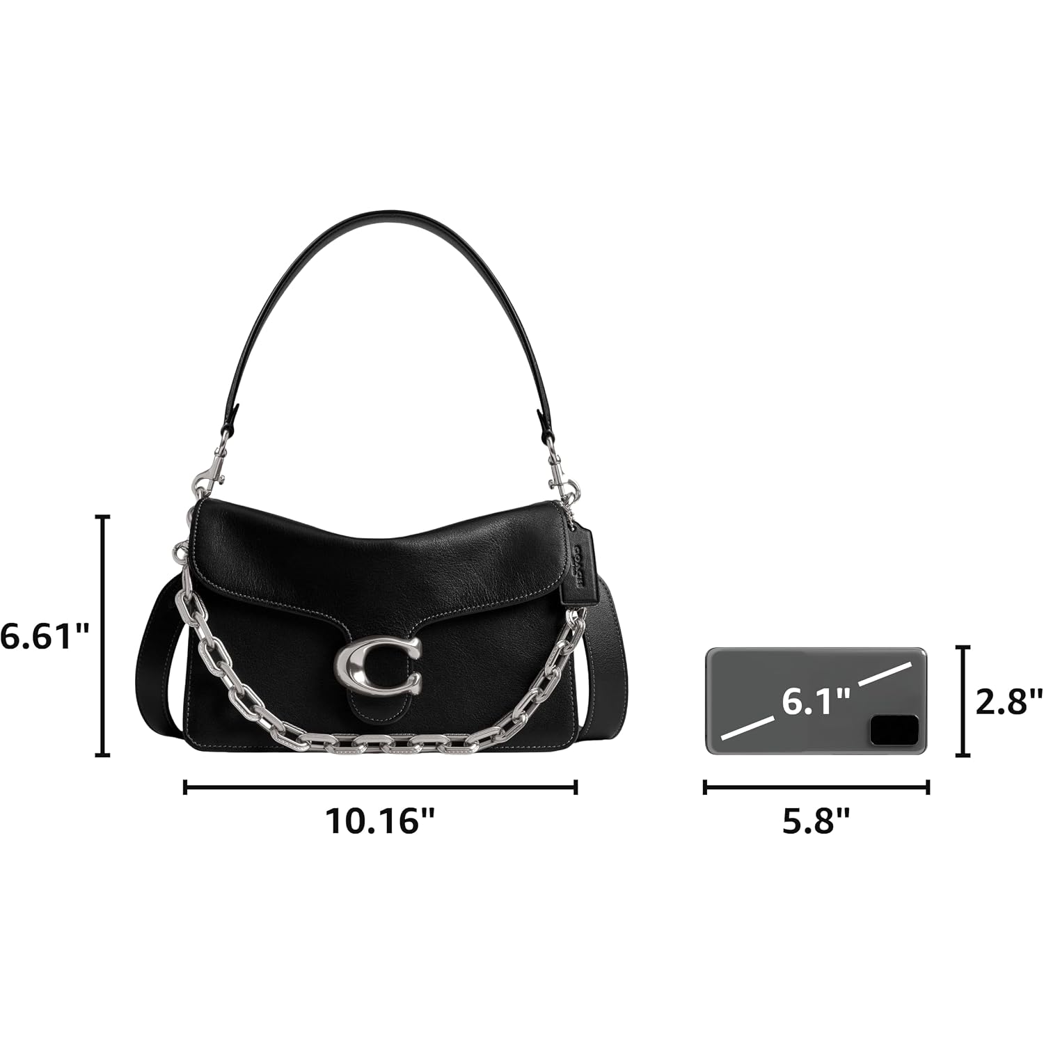 Coach Chain Tabby Shoulder Bag