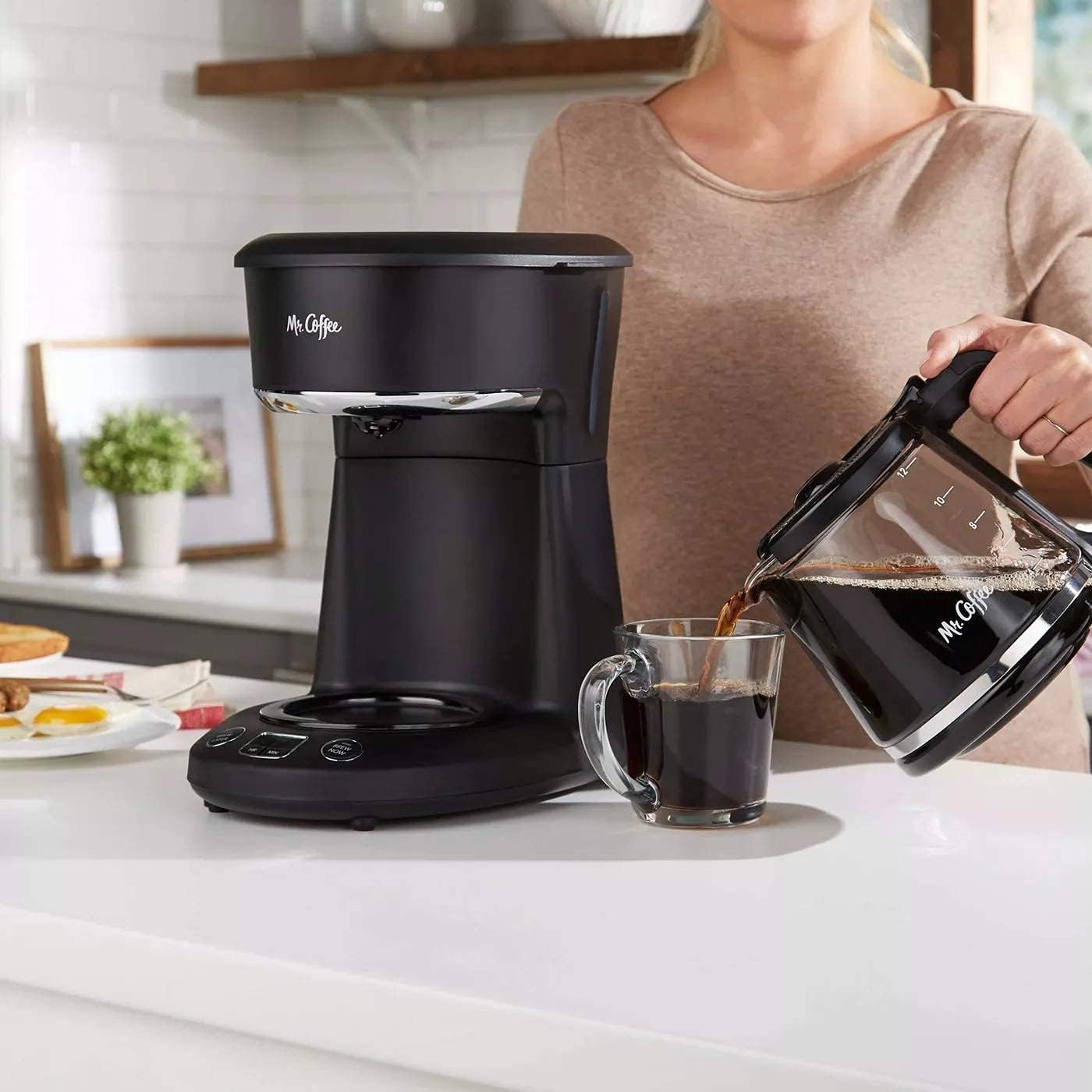 Mr. Coffee® 12-Cup Programmable Coffeemaker, Brew Now Or Later