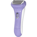 Remington Smooth & Silky Electric Shaver for Women, 4-Blade Smooth Glide Foil Shaver and Bikini Trimmer with Almond Oil Strip, Shave Wet or Dry