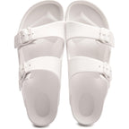 Funkymonkey Jelly Sandals For Women With Adjustable Buckle, Comfortable Chunky Slip-On Beach Slides, Waterproof Platform Shoes For Pool Shower Casual Wear
