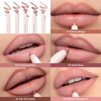Colorgram Nude Blur Lip Pencil 03 Geek Rose | Soft Blurring Lip Liner For Seamless Overlining & Naturally Plumped Lips | Korean Lip Makeup