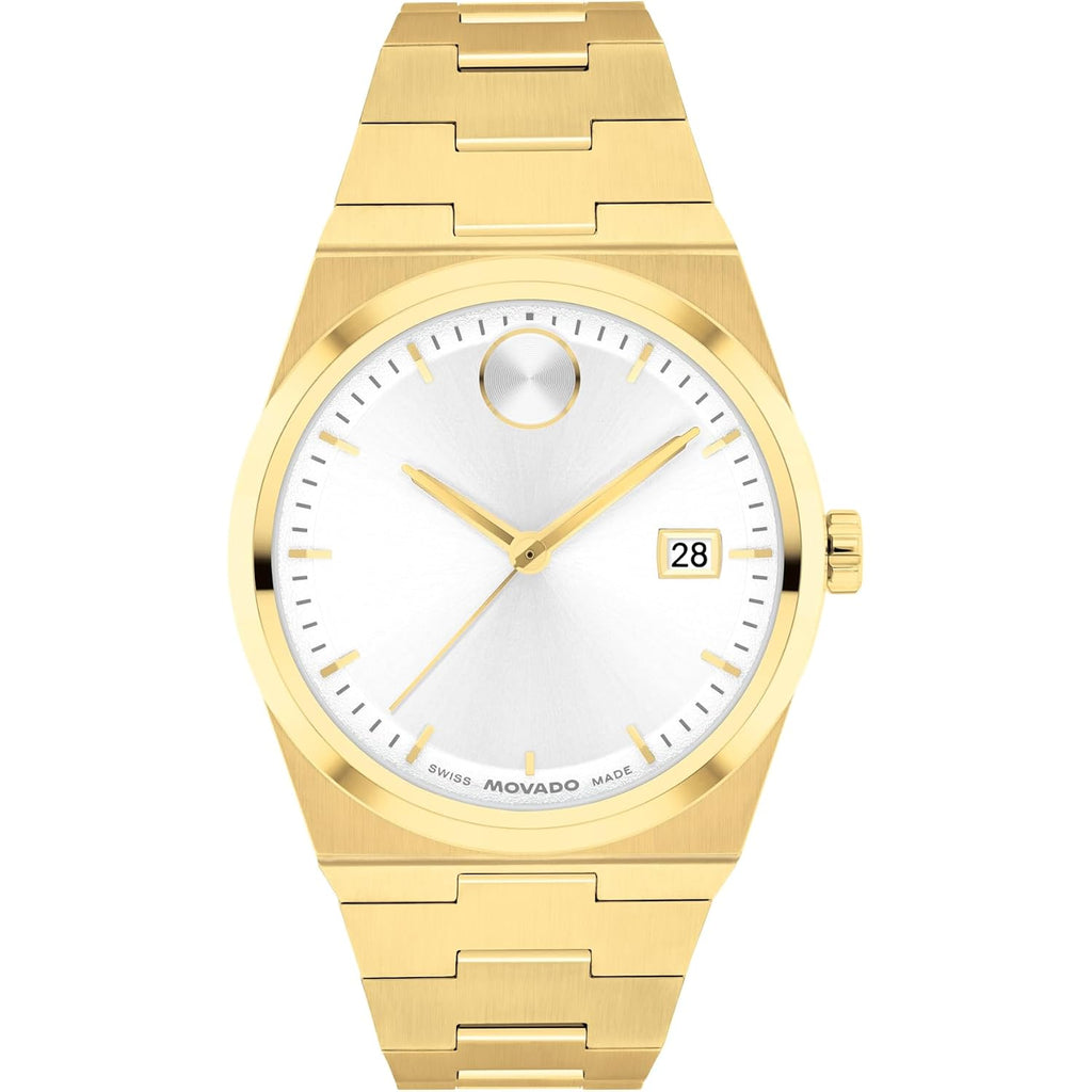 Movado Bold Quest Women'S Luxury Quartz Watch - Swiss Movement, Stainless Steel Bracelet, Water Resistance 50 Meters (5Atm) - Classic Timepiece - Gift For Her - 35Mm