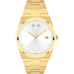 Movado Bold Quest Women'S Luxury Quartz Watch - Swiss Movement, Stainless Steel Bracelet, Water Resistance 50 Meters (5Atm) - Classic Timepiece - Gift For Her - 35Mm