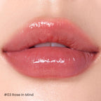Peripera Ink Mood Glowy Tint | Lip-Plumping, Naturally Moisturizing, Lightweight, Glow-Boosting, Long-Lasting, Comfortable, Non-Sticky, No White Film (003 Rose In Mind)