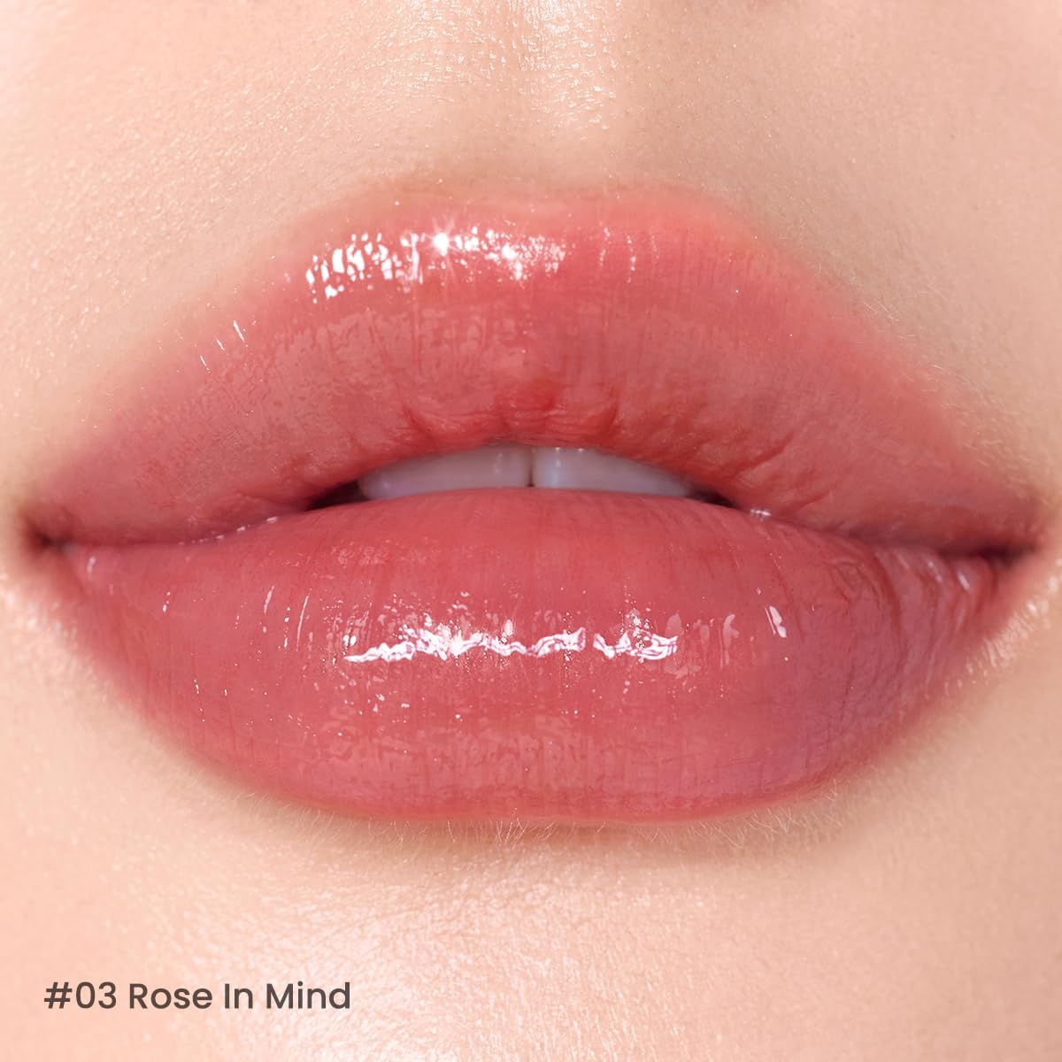 Peripera Ink Mood Glowy Tint | Lip-Plumping, Naturally Moisturizing, Lightweight, Glow-Boosting, Long-Lasting, Comfortable, Non-Sticky, No White Film (003 Rose In Mind)