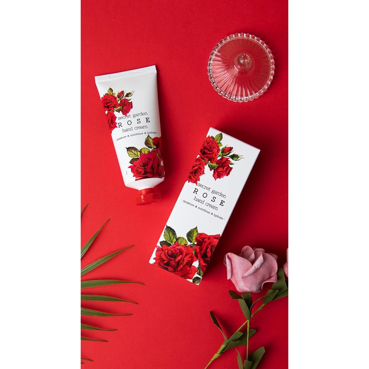 Jigott Secret Garden Moisture Hand Cream 100ml/3.38fl.oz (Rose)