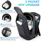 Bange Business Smart Backpack Waterproof Fit 15.6 Inch Laptop Backpack With Usb Charging Port,Travel Durable Backpack