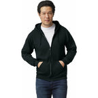 Gildan Unisex-Adult Fleece Zip Hoodie Sweatshirt, Style G18600, Multipack
