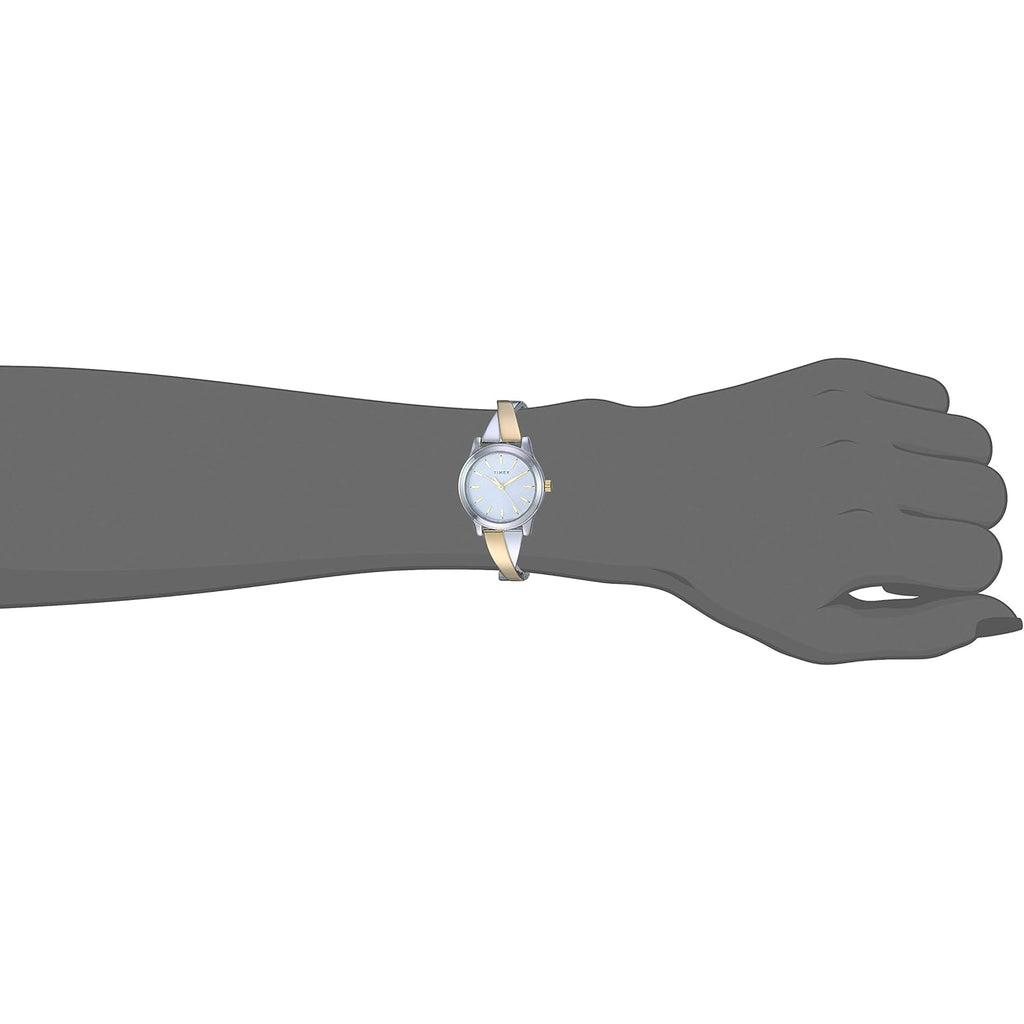 Timex Women's Stretch Bangle Crisscross 25mm Watch