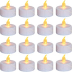Nancia 100Pack Flameless Led Tea Lights Candles, Realistic And Bright Flickering Long Lasting 200Hours Battery-Powered, Ideal Party, Wedding, Birthday, Gifts Home Decoration Warm Yellow