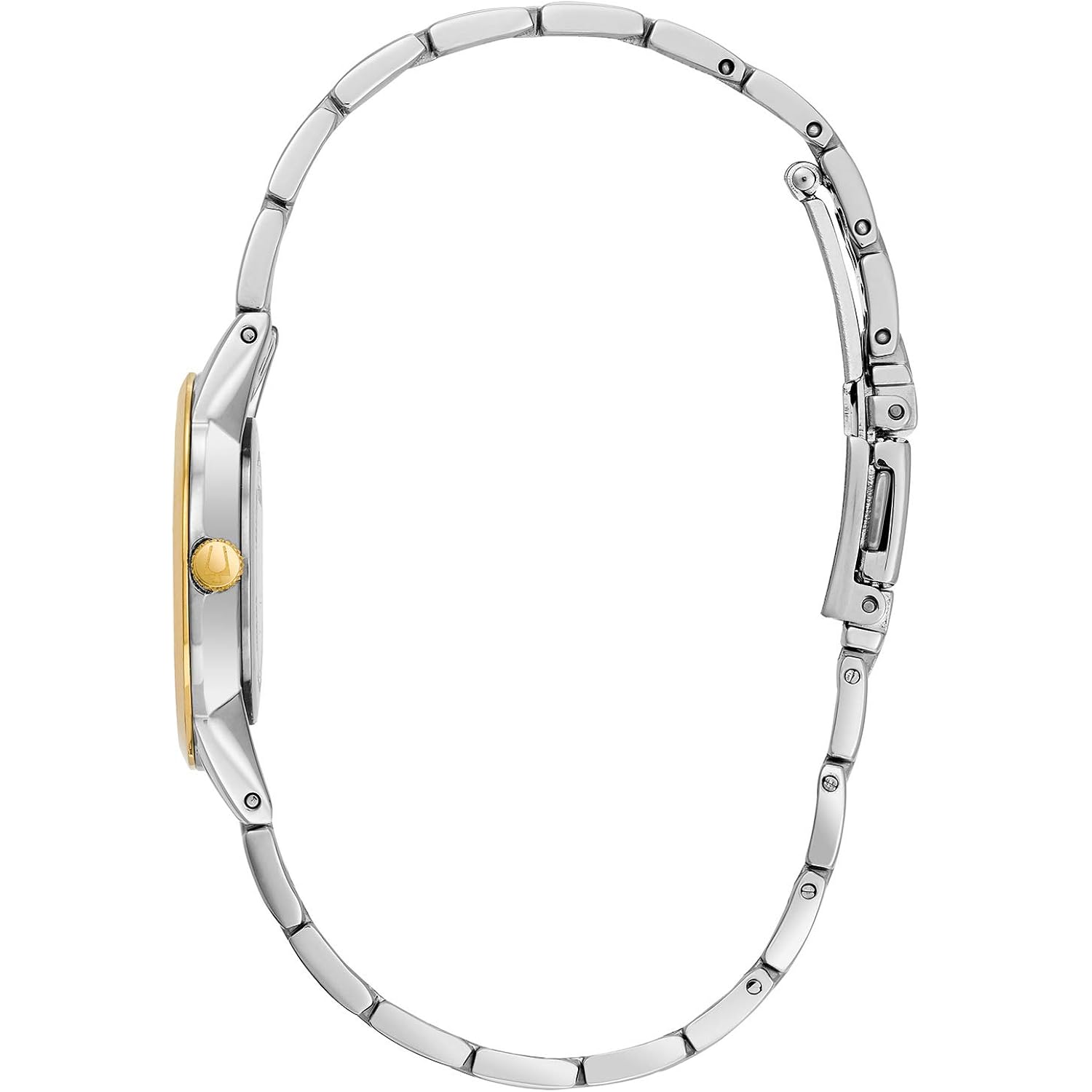 Bulova Classic Quartz Ladies Watch, Stainless Steel Diamond