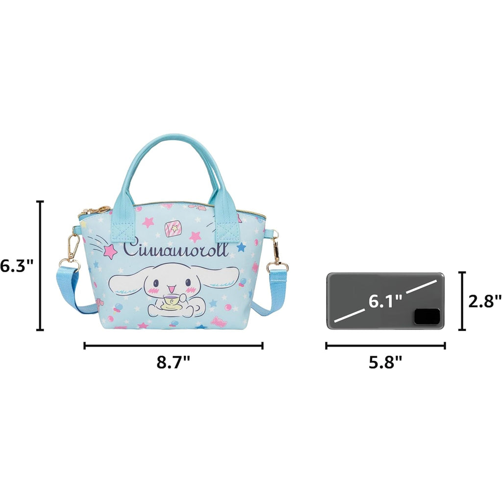 Cute Mini Purse Crossbody, Soft Pu Leather Messenger Shoulder Bag Cartoon Handbag, 2Pcs